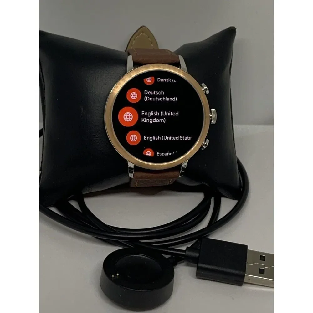 Fossil Gen 4 Authentic Digital Dial Smart Watch Custom Band FTW6016 NP24